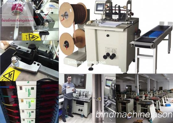 カレンダーの農産物のための半自動対リング ワイヤーより近いDCA520 サプライヤー